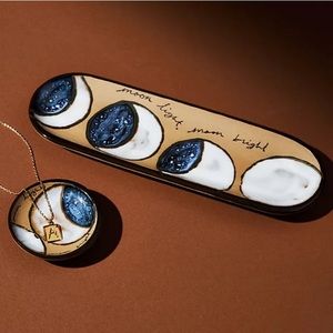 Anthropologie moon light trinket dish